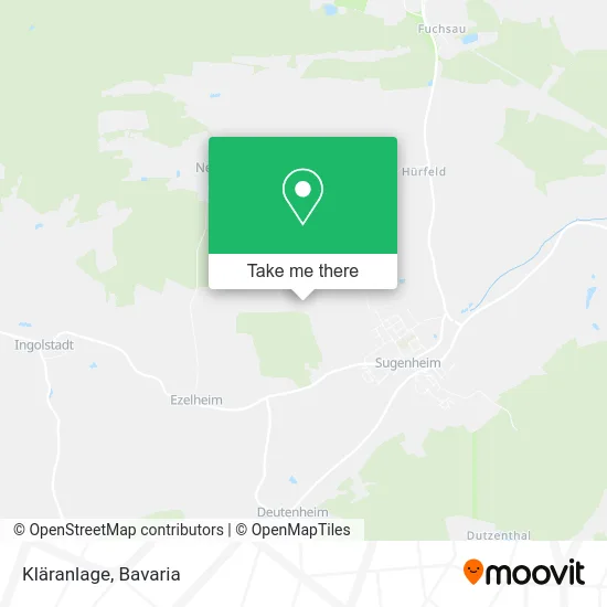 Карта Kläranlage