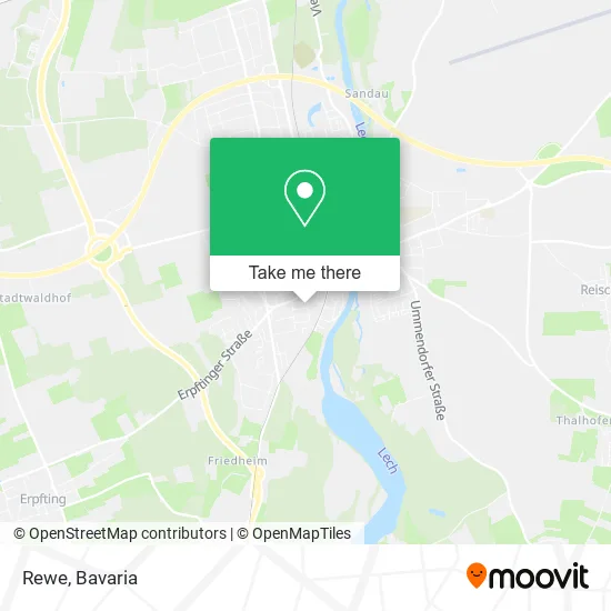 Карта Rewe