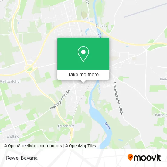 Карта Rewe