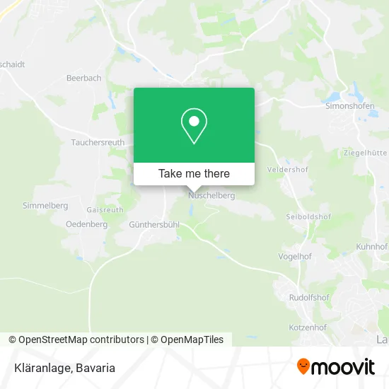 Карта Kläranlage