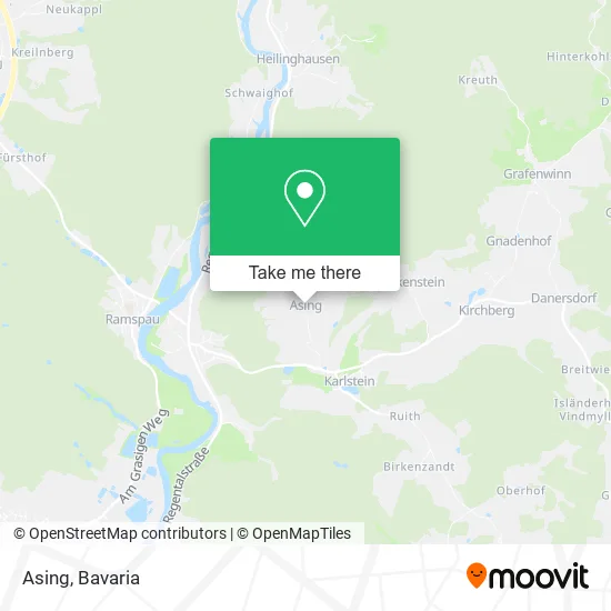 Карта Asing