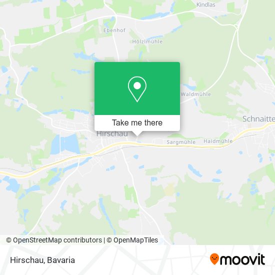 Карта Hirschau