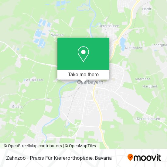 Zahnzoo - Praxis Für Kieferorthopädie map