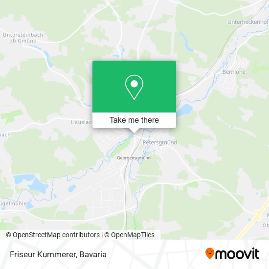 Карта Friseur Kummerer