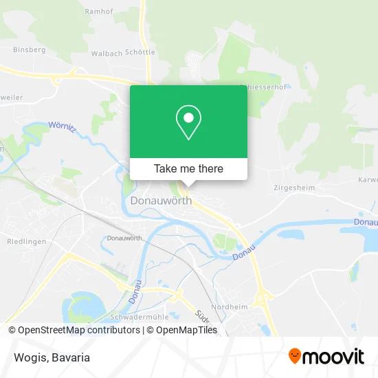 Карта Wogis