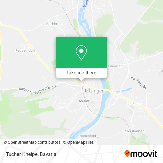 Карта Tucher Kneipe
