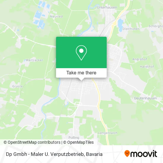Карта Dp Gmbh - Maler U. Verputzbetrieb