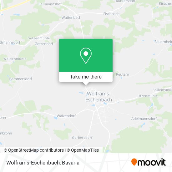 Карта Wolframs-Eschenbach