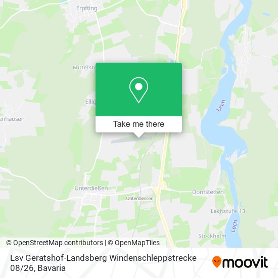 Lsv Geratshof-Landsberg Windenschleppstrecke 08 / 26 map