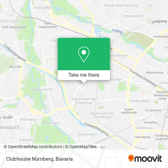 Карта Clubhouse Nürnberg