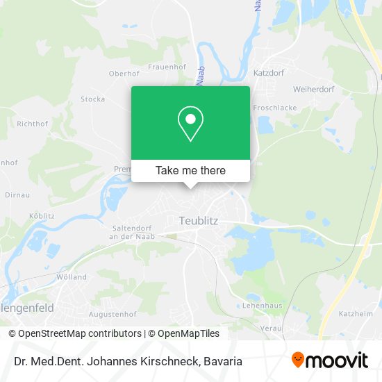 Dr. Med.Dent. Johannes Kirschneck map