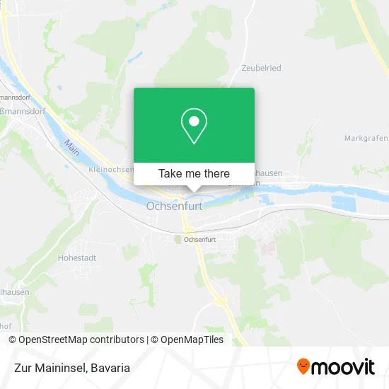 Карта Zur Maininsel