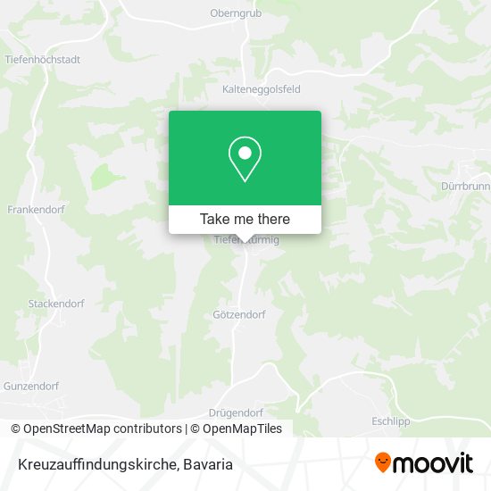 Kreuzauffindungskirche map