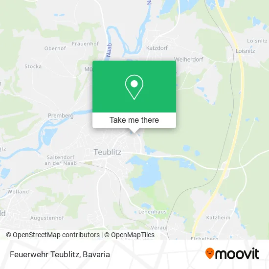 Карта Feuerwehr Teublitz
