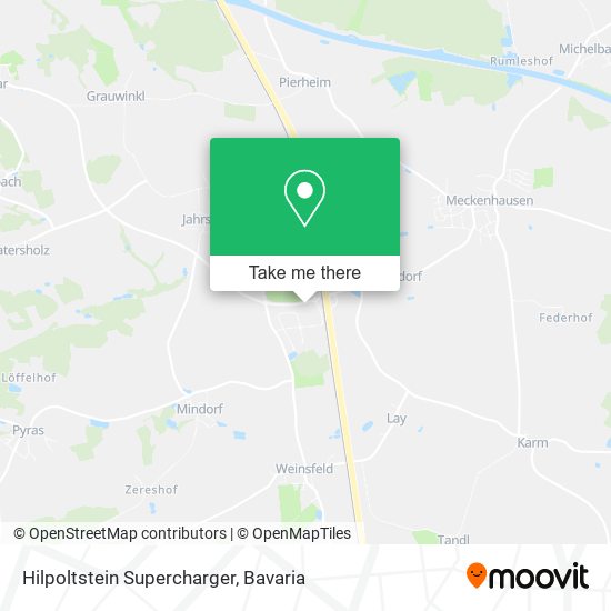Hilpoltstein Supercharger map