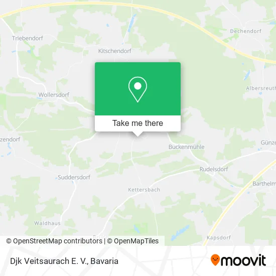 Djk Veitsaurach E. V. map