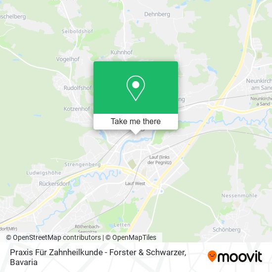 Praxis Für Zahnheilkunde - Forster & Schwarzer map
