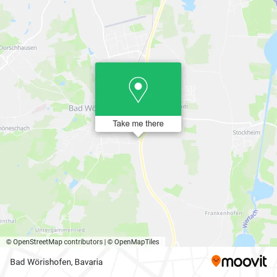 Карта Bad Wörishofen