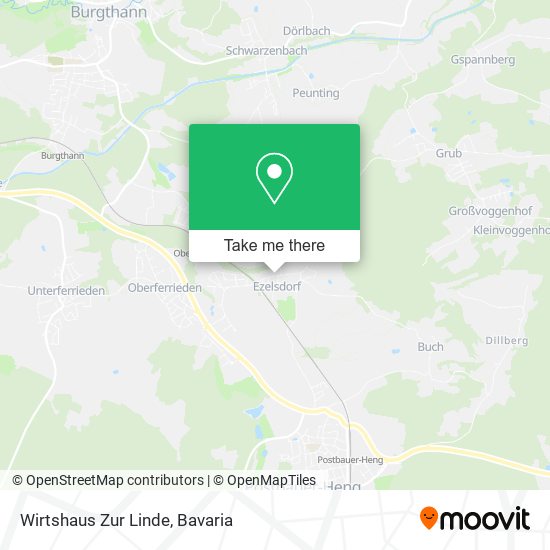 Wirtshaus Zur Linde map