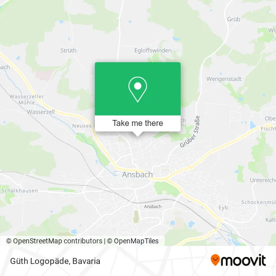 Карта Güth Logopäde