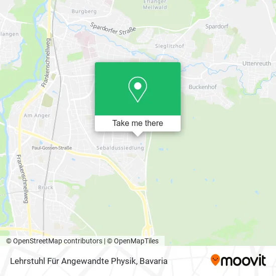 Карта Lehrstuhl Für Angewandte Physik