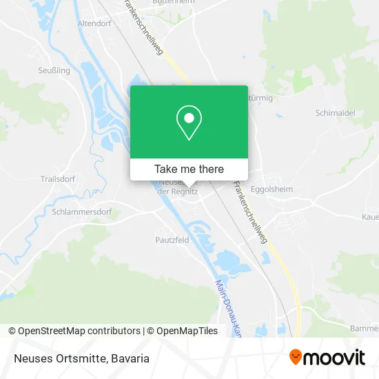 Карта Neuses Ortsmitte