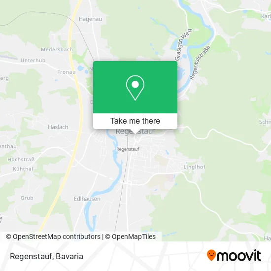 Карта Regenstauf
