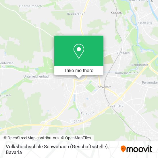 Volkshochschule Schwabach (Geschäftsstelle) map