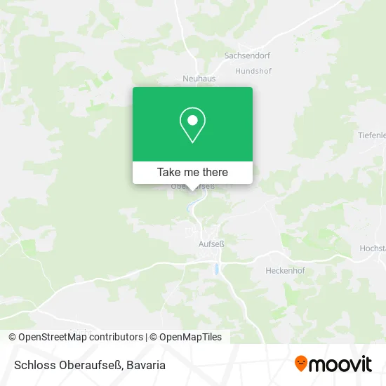Карта Schloss Oberaufseß