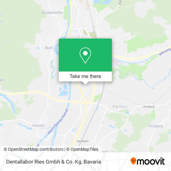 Dentallabor Ries Gmbh & Co. Kg map