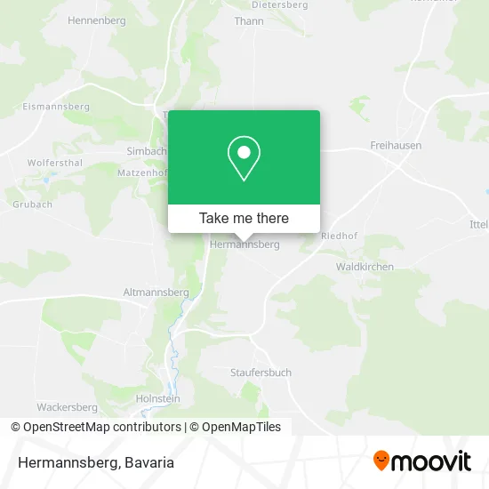 Карта Hermannsberg