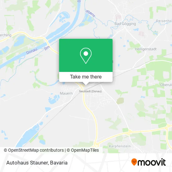 Карта Autohaus Stauner
