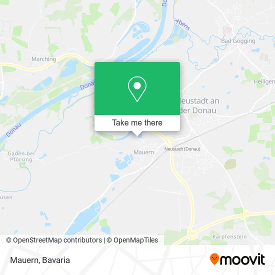 Карта Mauern