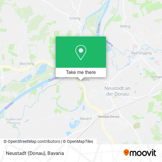 Карта Neustadt (Donau)
