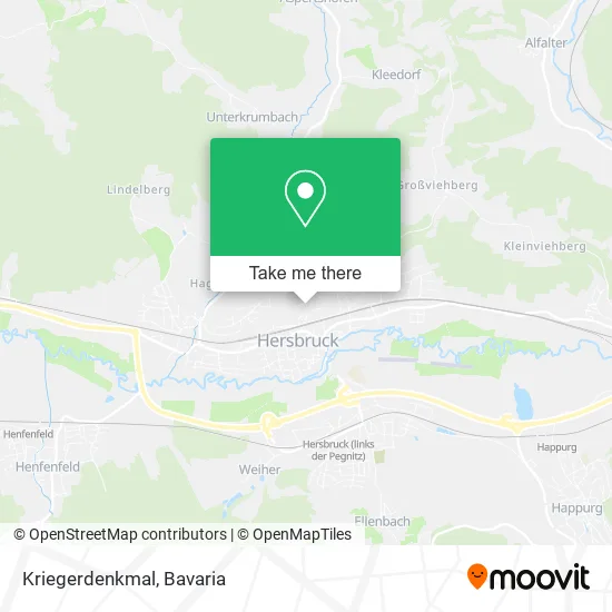 Карта Kriegerdenkmal