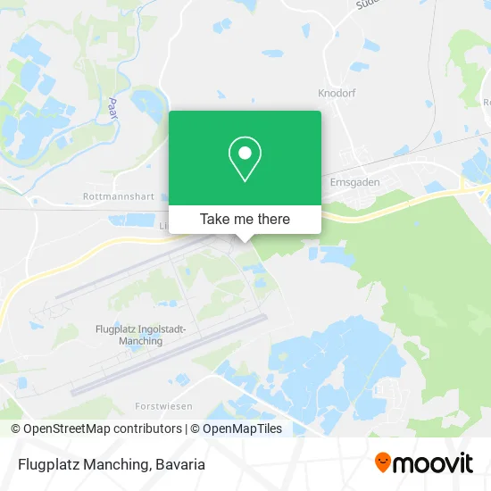 Карта Flugplatz Manching
