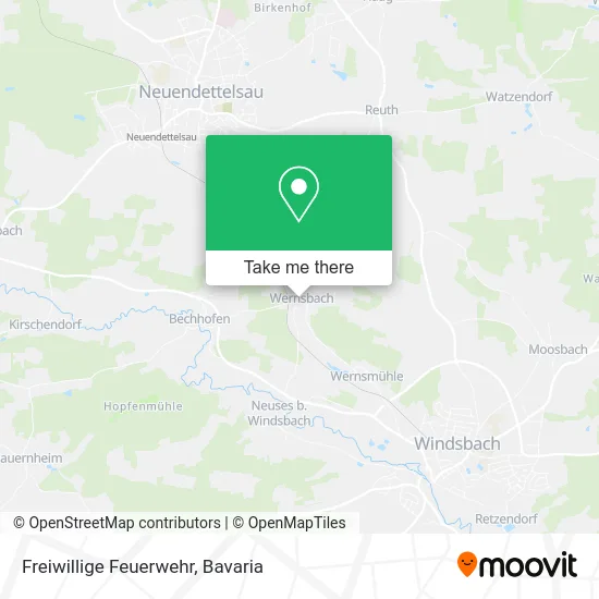 Карта Freiwillige Feuerwehr