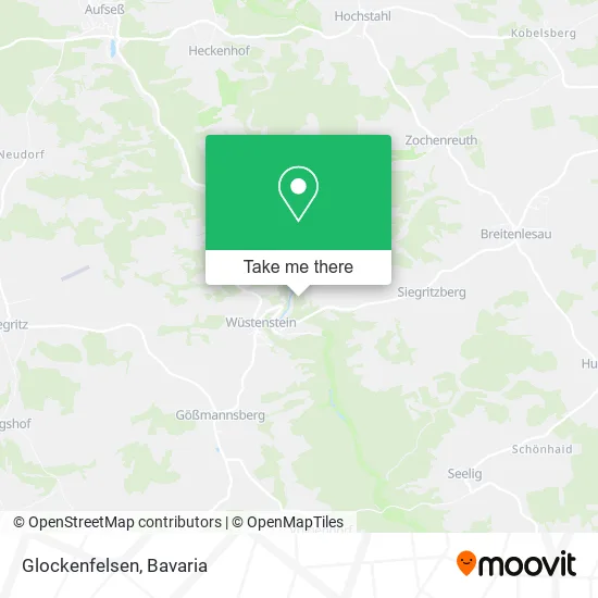 Карта Glockenfelsen