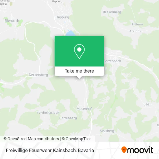 Карта Freiwillige Feuerwehr Kainsbach