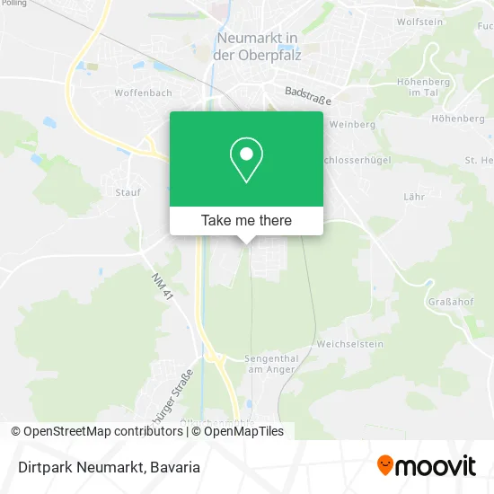 Карта Dirtpark Neumarkt