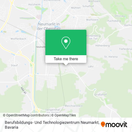 Berufsbildungs- Und Technologiezentrum Neumarkt map