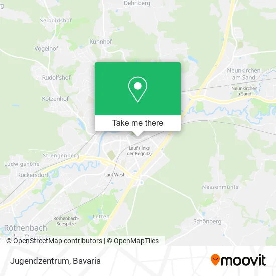 Карта Jugendzentrum