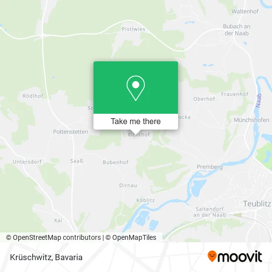 Карта Krüschwitz