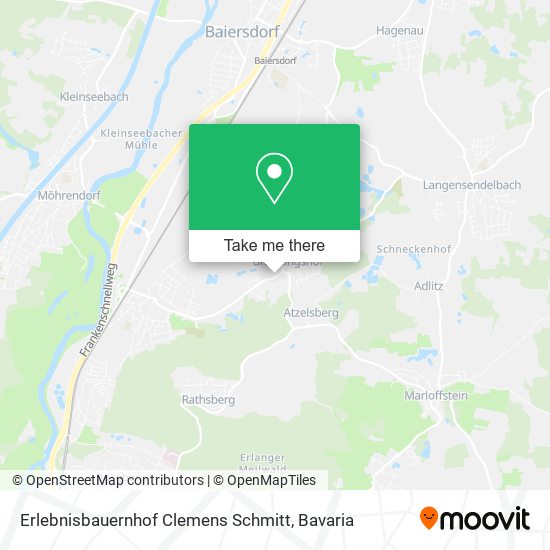 Erlebnisbauernhof Clemens Schmitt map