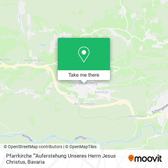 Pfarrkirche ""Auferstehung Unseres Herrn Jesus Christus map