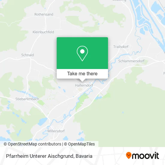 Карта Pfarrheim Unterer Aischgrund