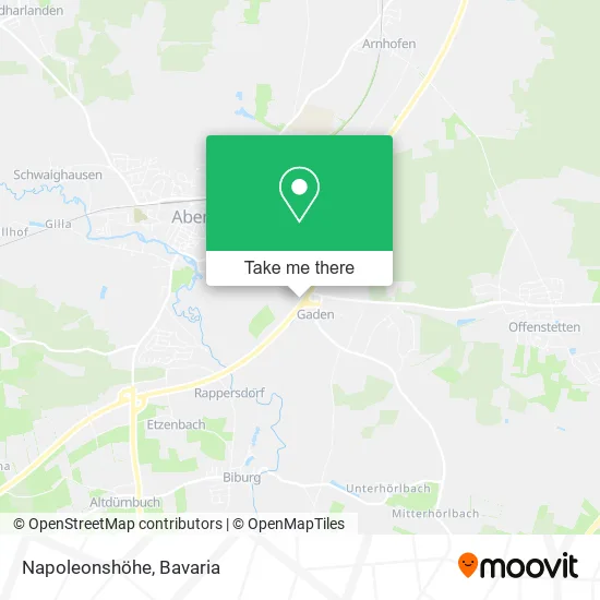 Карта Napoleonshöhe