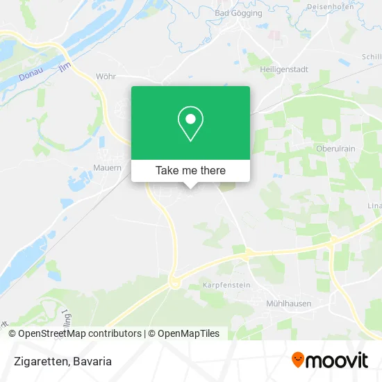 Карта Zigaretten