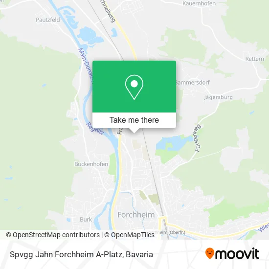 Карта Spvgg Jahn Forchheim A-Platz