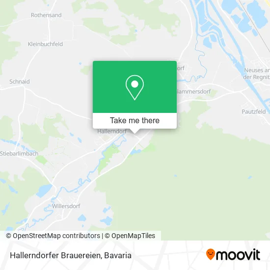 Карта Hallerndorfer Brauereien